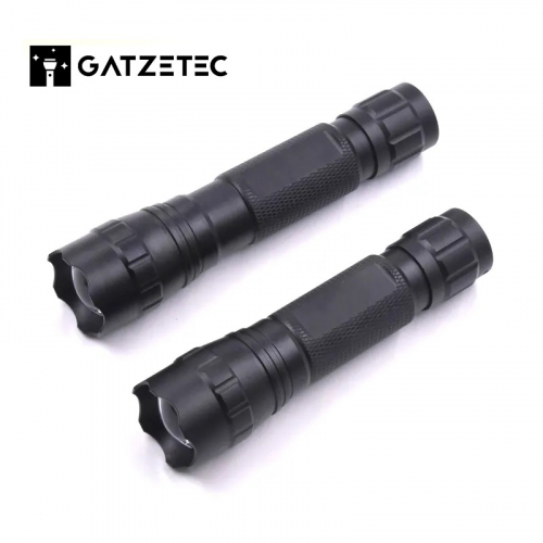 GATZETEC WF501B Zoom UV 395nm LED Taschenlampe Schwarzlicht