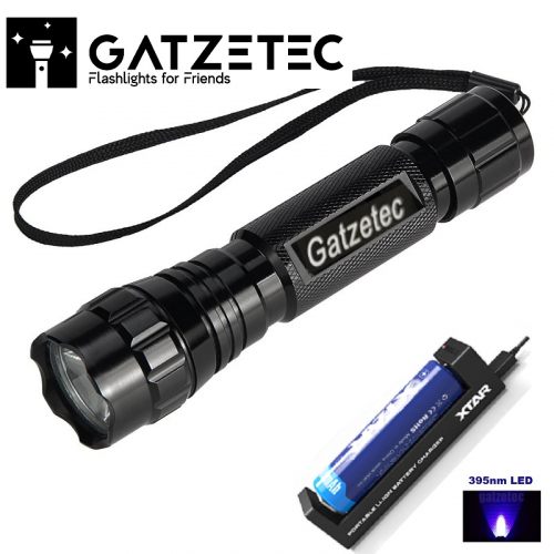 GATZETEC WF501B UV LED 395nm Taschenlampenset