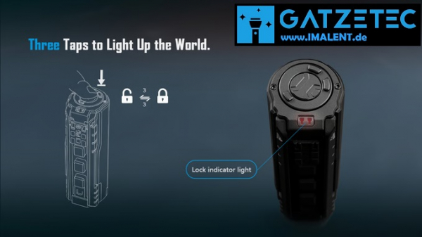 IMALENT BTL50 bei GATZETEC.de Powertaschenlampe