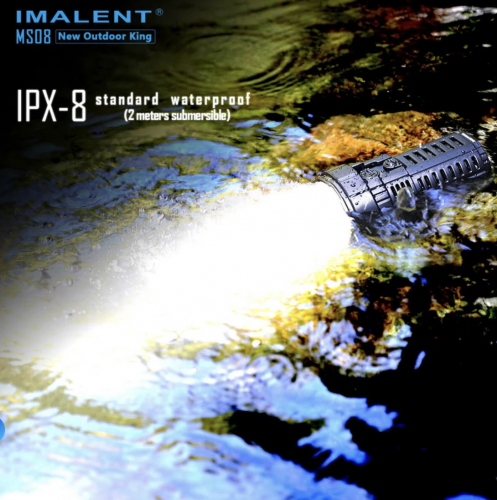 IMALENT MS08 wasserdicht