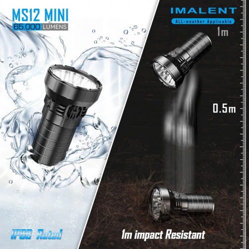 Imalent MS12mini wasserdicht