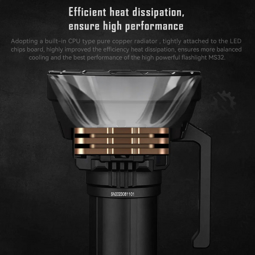 IMALENT-MS32-Taschenlampe neu