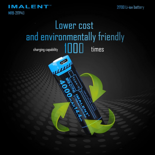 Imalent MRB217P40 Akku Ladezyklus
