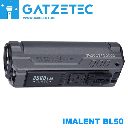 IMALENT BL50 LED Taschenlampe bei Gatzetec.de 3600 Lumen