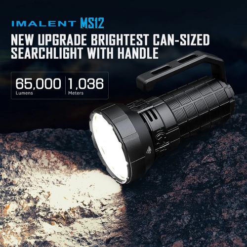 Imalent MS12W USB Gatzetec 65000 Lumen