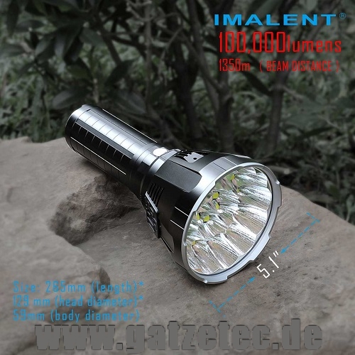 Imalent MS18 Taschenlampe Angebot bei Gatzetec