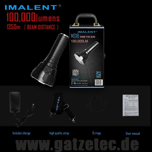 Imalent-MS18 Zubehör
