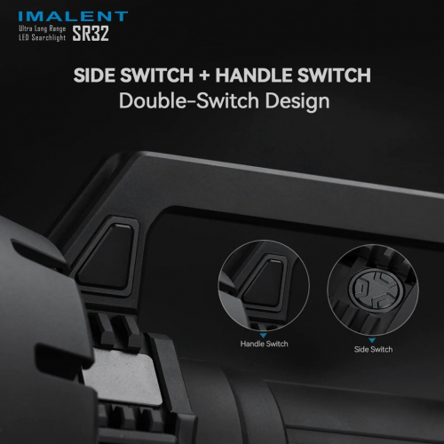 IMALENT SR32w Taschenlampe bei IMALENT DEUTSCHLAND GATZETEC.deneu Doppelschalter
