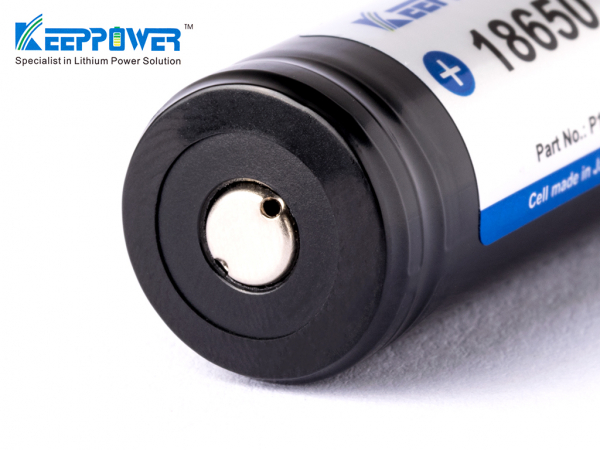 KEEPPOWER 18650 3400mAh Akku End