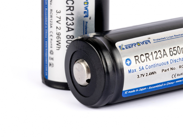 Keeppower-RCR123AR Gatzetec
