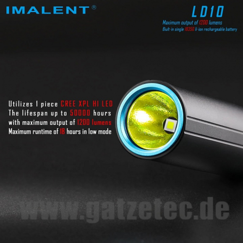 Imalent LD10 CREE LED