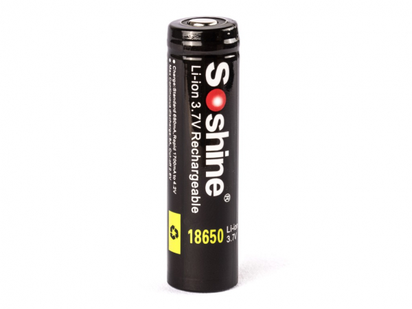 Soshine 18650-3400mAh stand