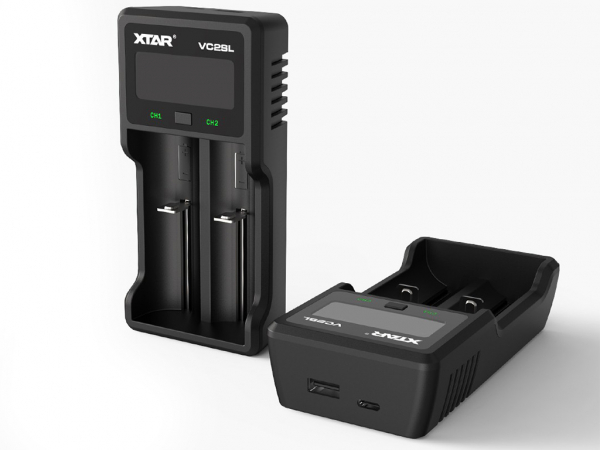 XTAR VC2SL Ladegerät neu bei Gatzetec Ansicht
