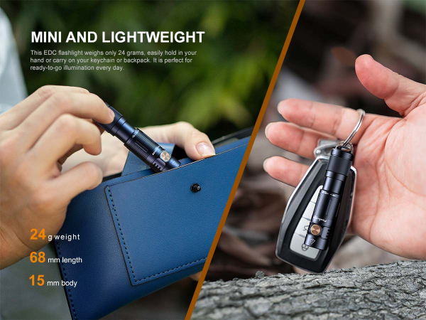 Fenix E05R Taschenlampe mit LI-Polymerakku