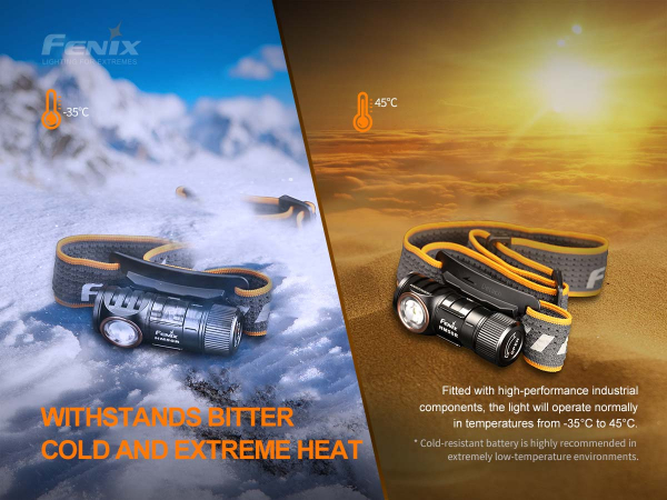 Fenix HM50R V2.0 Temperatur