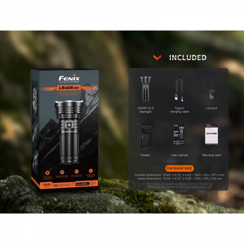 Fenix LR40R V2.0 LED Taschenlampe