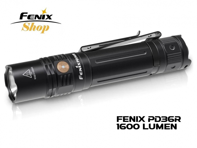 Fenix-PD36R-Taschenlampe neu