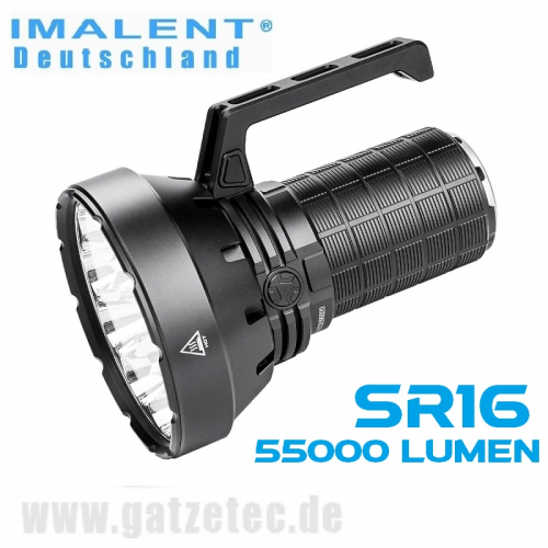 Imalent SR16 Taschenlampe Gatzetec