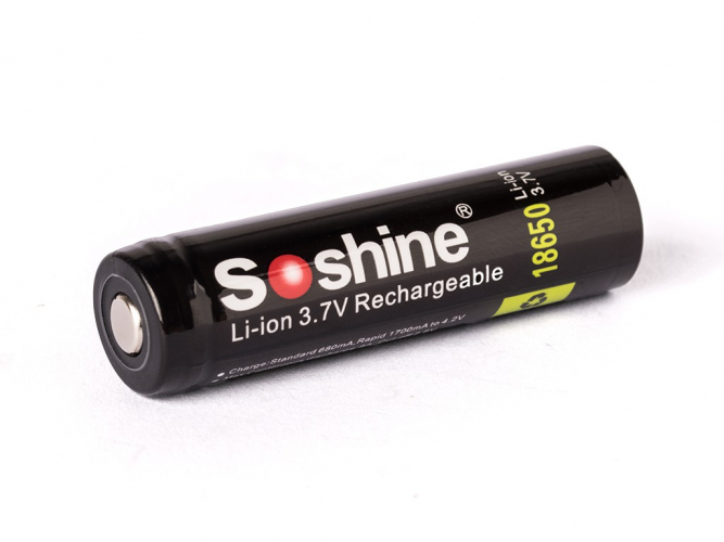 Soshine 18650-3400mAh