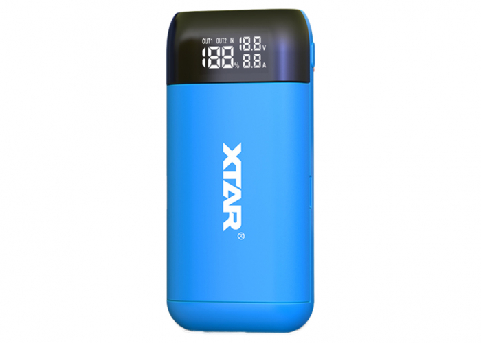 XTAR PB2S Powerbank blau